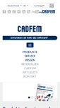 Mobile Screenshot of cadfem.de